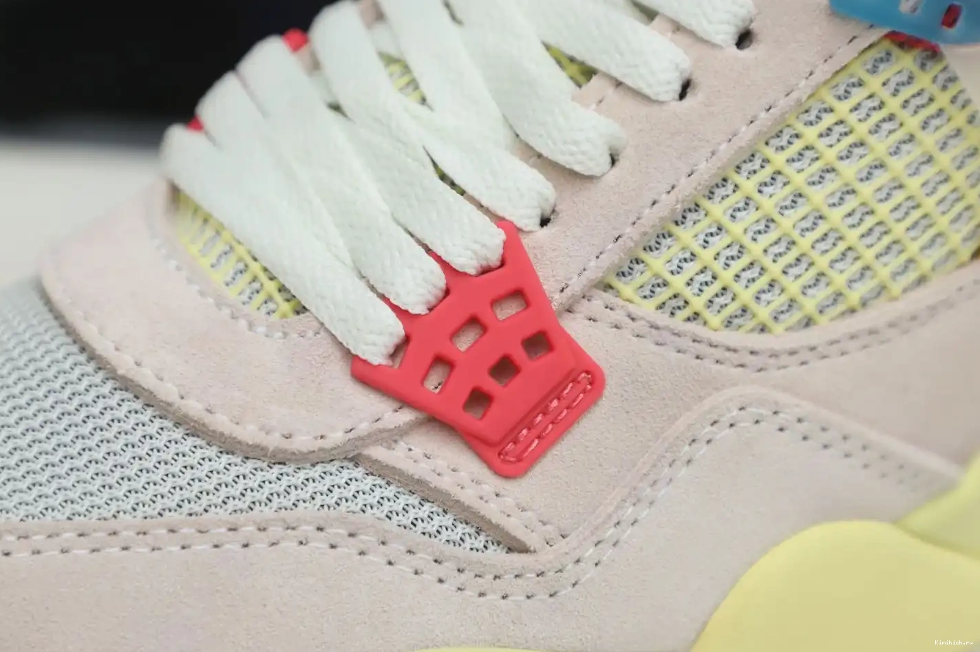 UNION ICE' 4 LA RETRO Kimikick X AIR JORDAN 'GUAVA 0325
